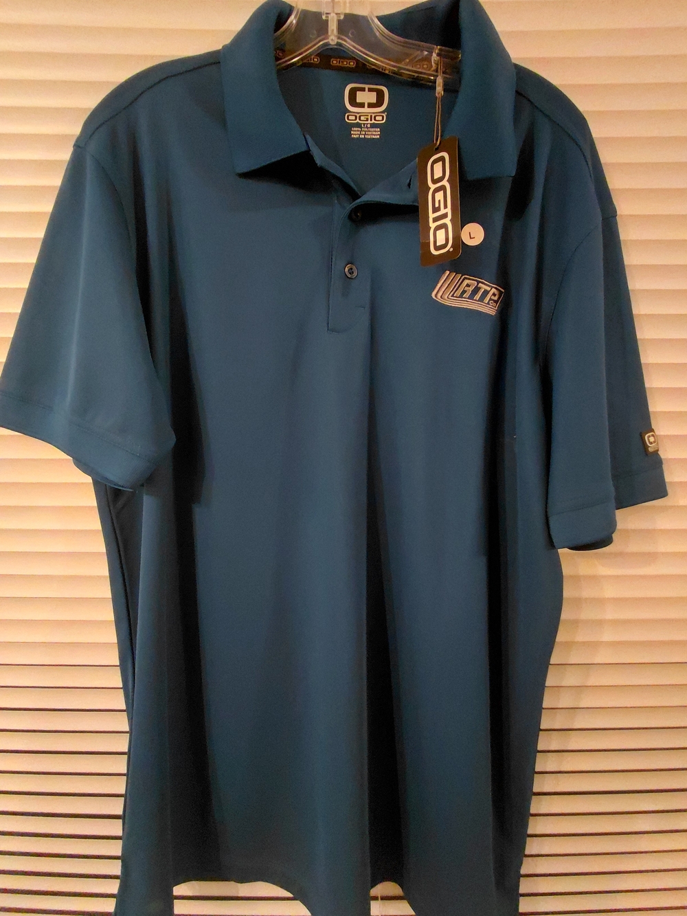 OGIO Men's Blue Performance Polo Nwt